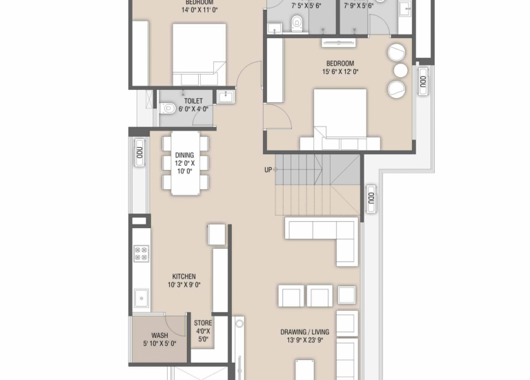 4BHK-PENTHOUSE-11th-Floor-Type-4